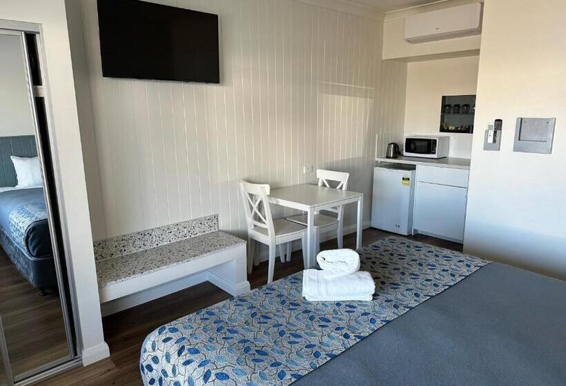 חדר סטנדרט עם מיטת קינג, Surf Beach Motel Newcastle