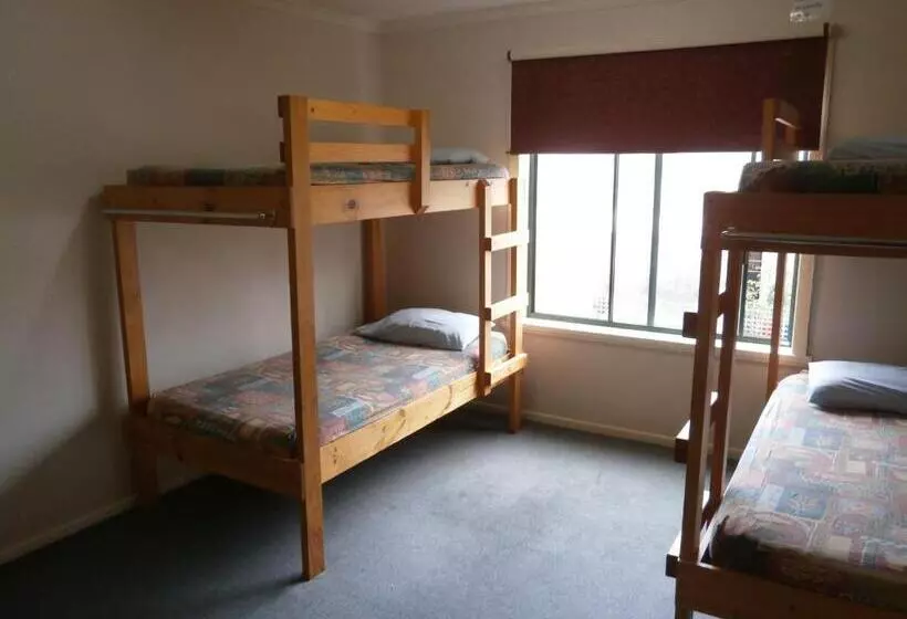 Vuode Makuusalissa, Launceston Backpackers