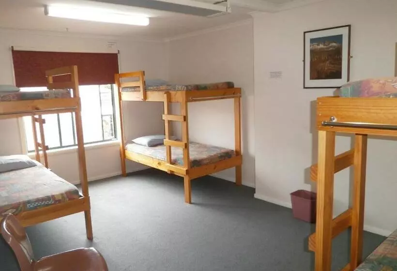 Vuode Makuusalissa, Launceston Backpackers