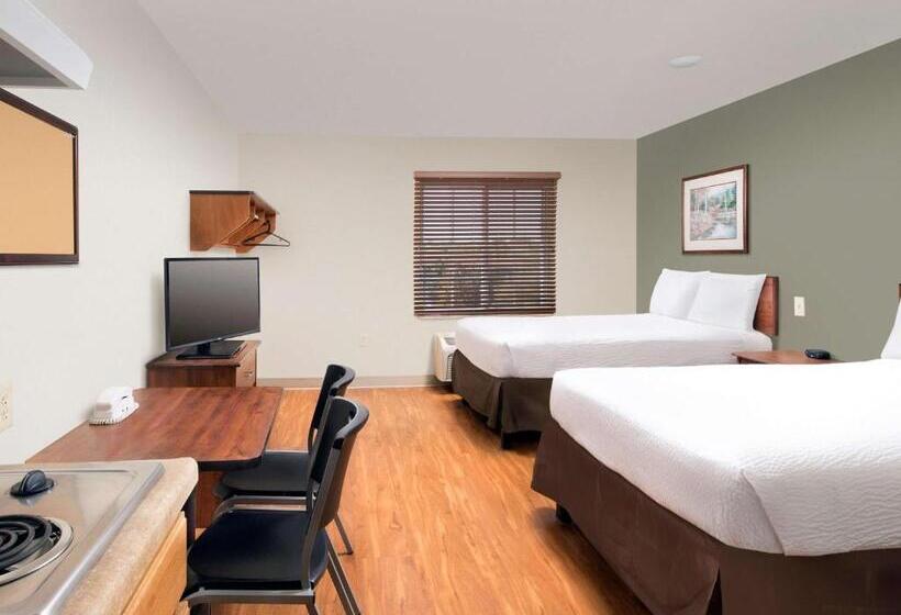 غرفه قياسيه سريرين مزدوجين, Extended Stay America Select Suites  Salt Lake City  West Valley City