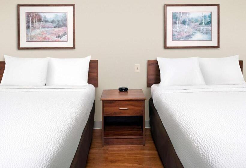 带2个双人床的标准工作室, Extended Stay America Select Suites  Salt Lake City  West Valley City