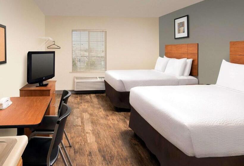 غرفه قياسيه سريرين مزدوجين, Extended Stay America Select Suites  Salt Lake City  West Valley City