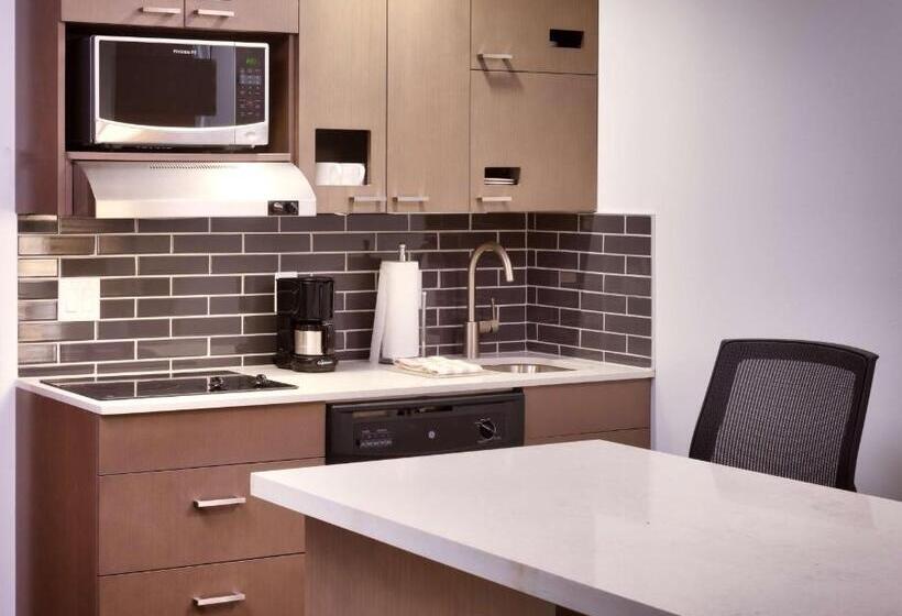 סטודיו סטנדרט, מיטה זוגית, Hyatt House Salt Lake City Downtown