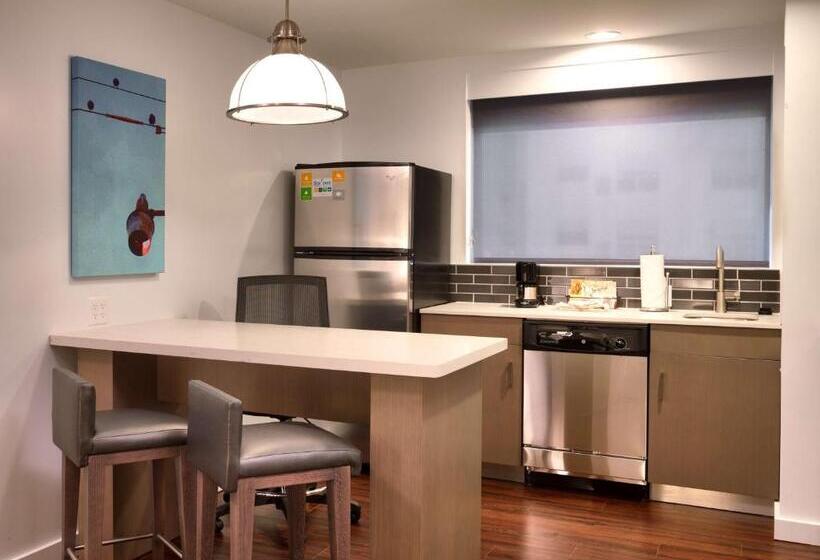 סטודיו סטנדרט, מיטה זוגית, Hyatt House Salt Lake City Downtown