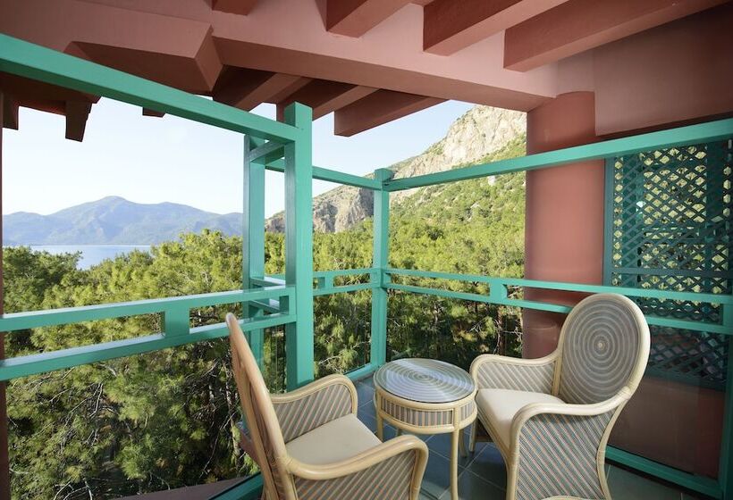 חדר דלוקס צדדי נוף לים, Liberty Lykia Adults Only