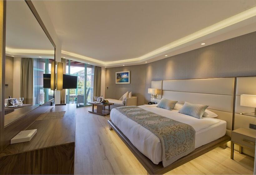 חדר דלוקס צדדי נוף לים, Liberty Lykia Adults Only