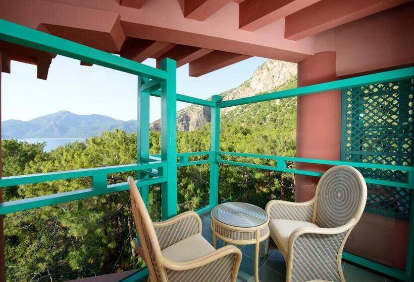 חדר דלוקס צדדי נוף לים, Liberty Lykia Adults Only