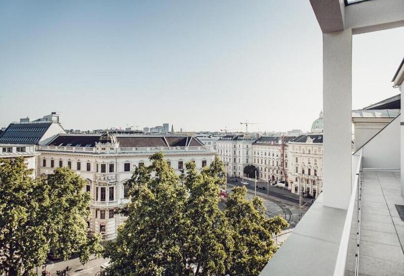 발코니가 있는 스위트, Grand Ferdinand Vienna – Your Hotel In The City Center