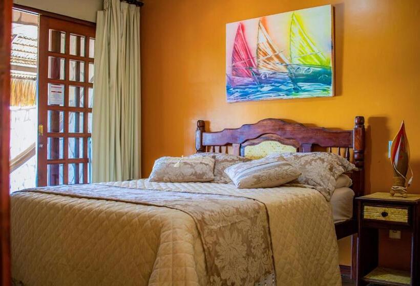 חדר דלוקס עם מרפסת נוף לים, Castelo Beach