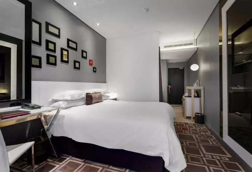 キングサイズベッドのスタンダードルーム, Protea Hotel Fire & Ice! By Marriott Pretoria Menlyn