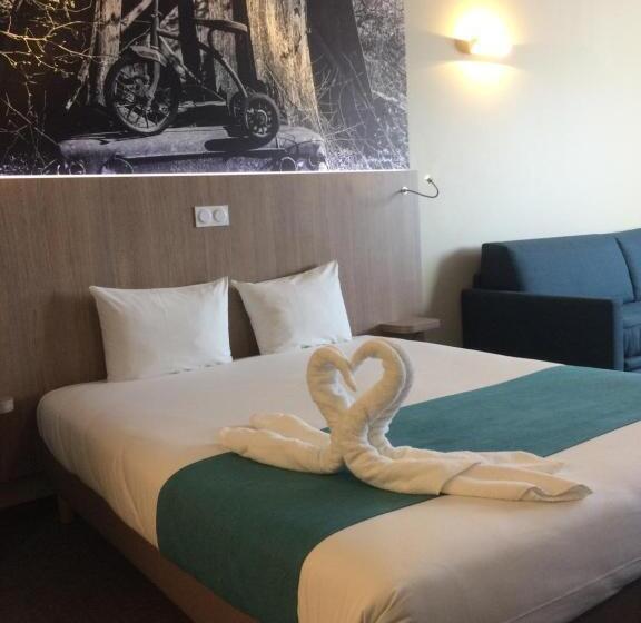 סוויטת ג'וניור משפחתית, The Originals City, Hôtel Ecoparc, Montpellier Est