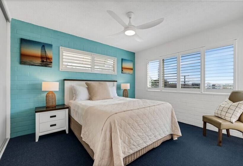 带2个卧室带海景的公寓, Surf Dance