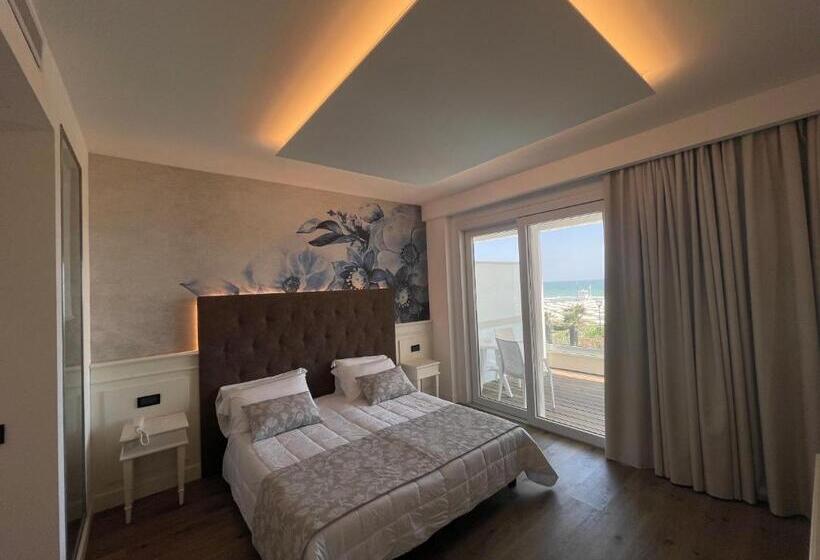 디럭스 룸 바다 전망, Park Hotel Cellini