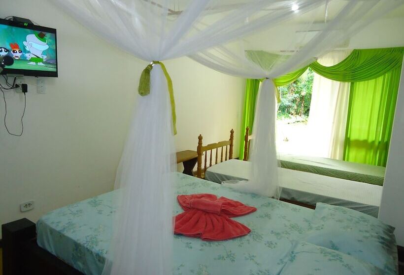 디럭스 트리플 룸, Velinn Pousada Bali Itamambuca