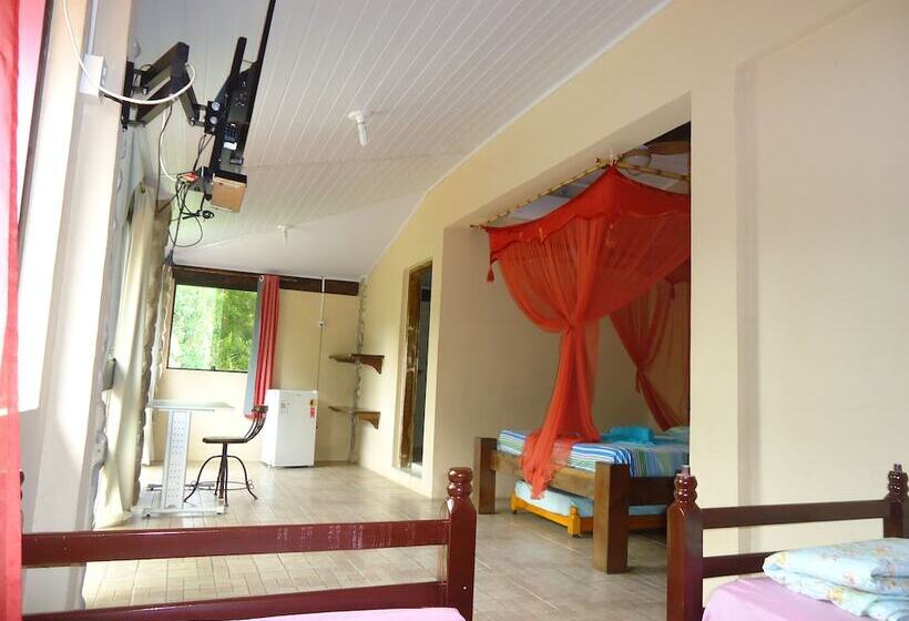 디럭스 4인 룸, Velinn Pousada Bali Itamambuca