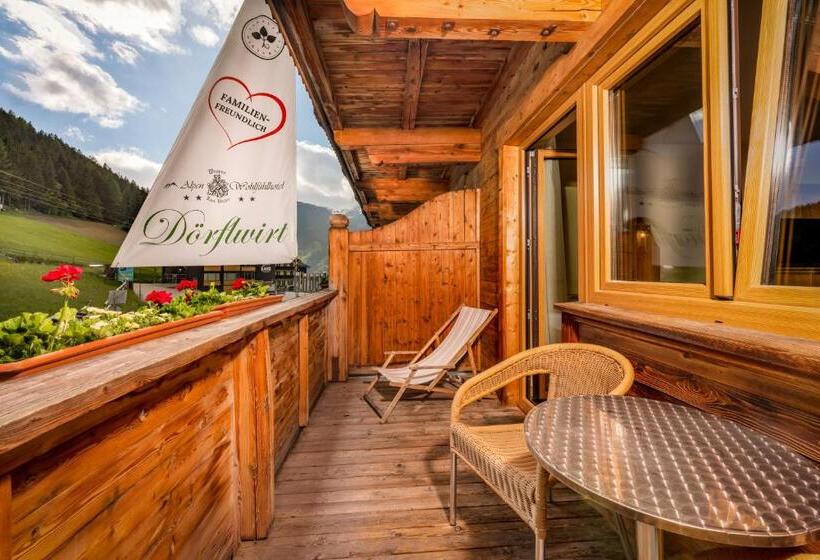 غرفة قياسية مزوَّدة بشُرفة, Alpen Wohlfühlhotel Dörflwirt
