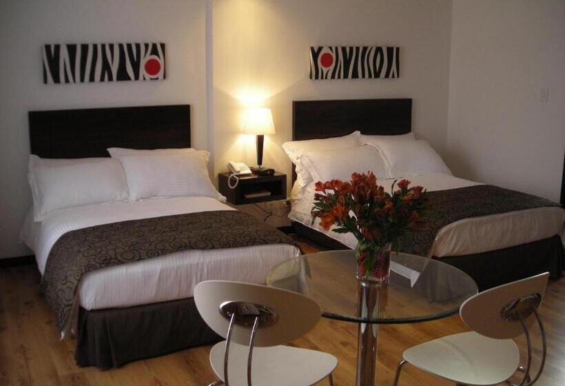 4인용 스탠다드 룸, Europa Hotel Boutique Manizales
