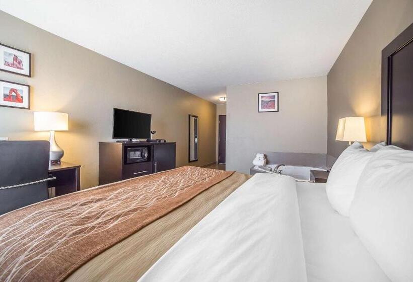 جناح مزود بجاكوزى, Comfort Inn & Suites Vernal  National Monument Area