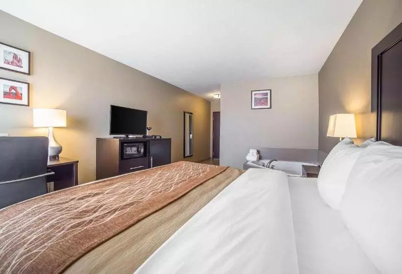 ハイドロマッサージバス付きスイート, Comfort Inn & Suites Vernal  National Monument Area