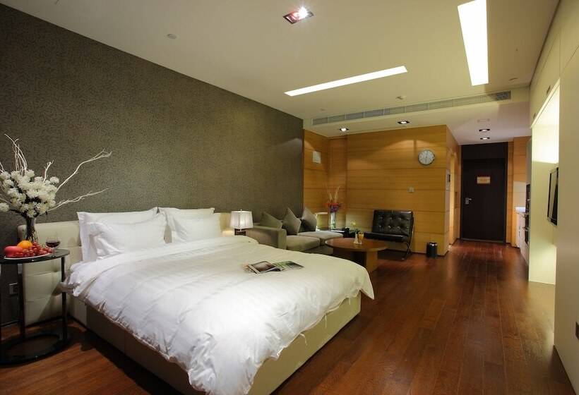 חדר דלוקס, Grand Madison Qingdao Harbourview Central（former Qingdao Farglory ）