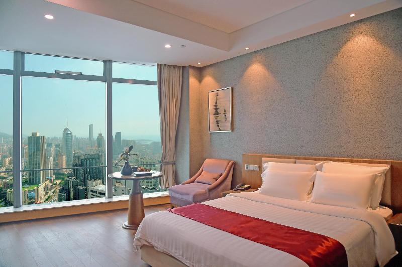 Номер Deluxe, Grand Madison Qingdao Harbourview Central（former Qingdao Farglory ）