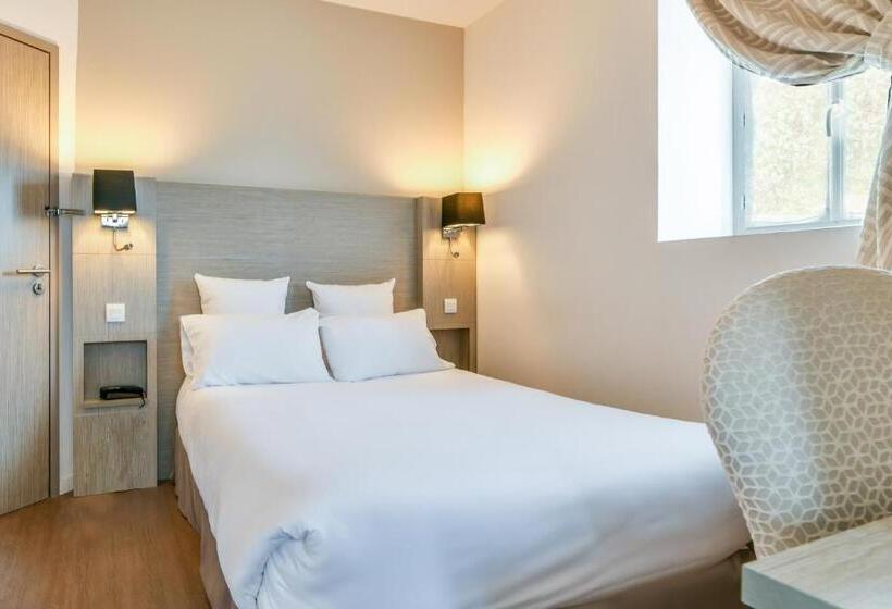 غرفة قياسية داخلية, Logis Hôtel & Restaurant La Villa Bleue