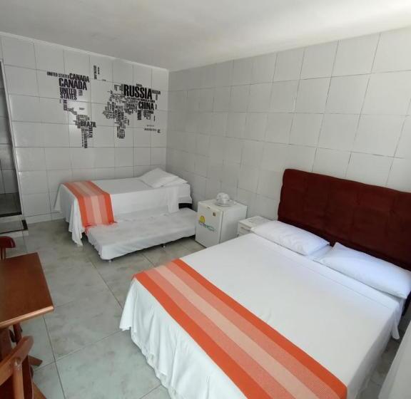 4인용 스탠다드 룸, Pousada Praia Boa Viagem
