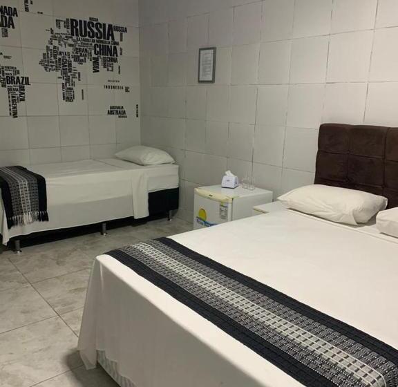 4인용 스탠다드 룸, Pousada Praia Boa Viagem