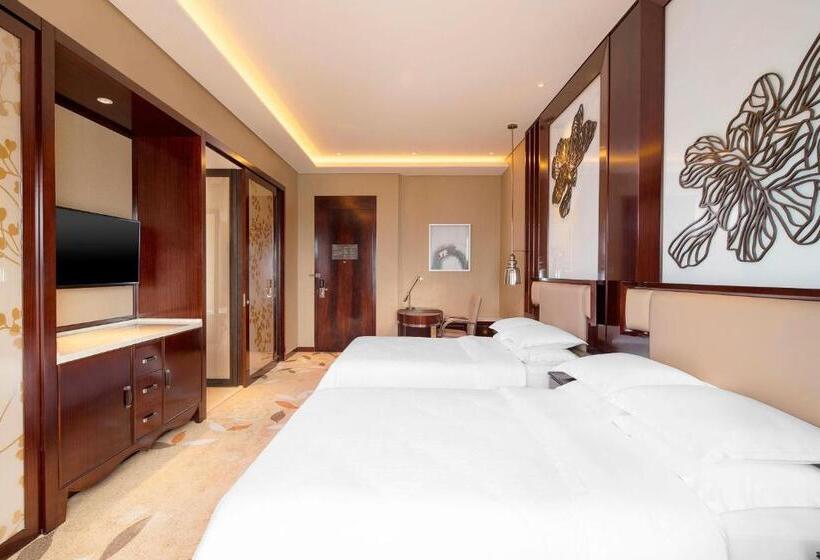 琮城市景观的豪华间, Sheraton Changde Wuling
