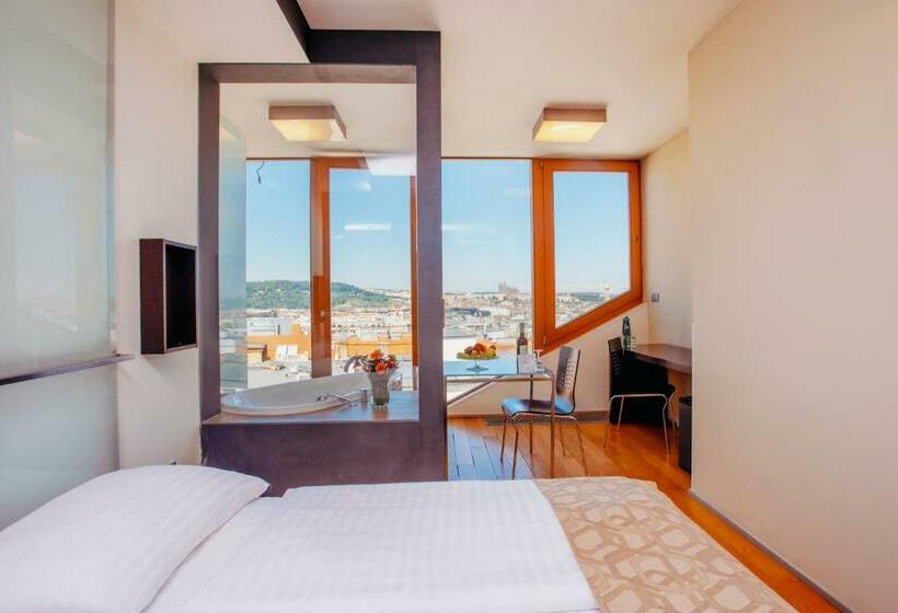 اتاق لوکس با چشم‌انداز, Wenceslas Square Hotel   Czech Leading Hotels