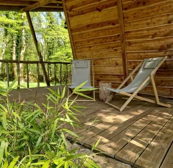 シャレー1寝室, Les Cabanes Du Val De Loue   Hébergements Atypiques Tout Confort