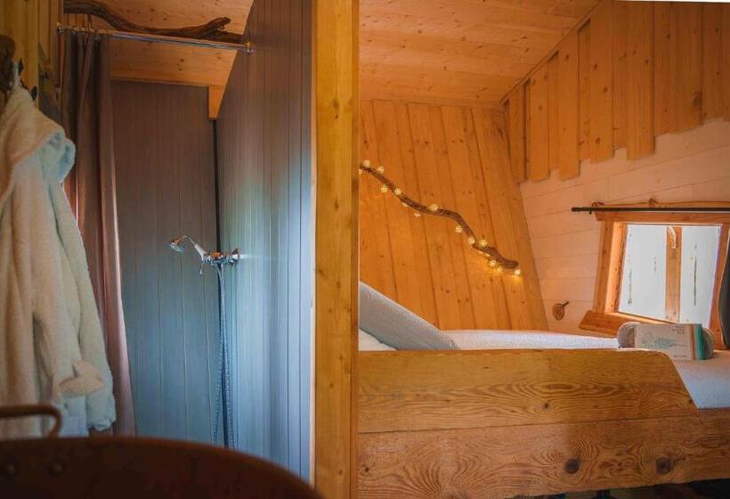 בקתת חדר, Les Cabanes Du Val De Loue   Hébergements Atypiques Tout Confort