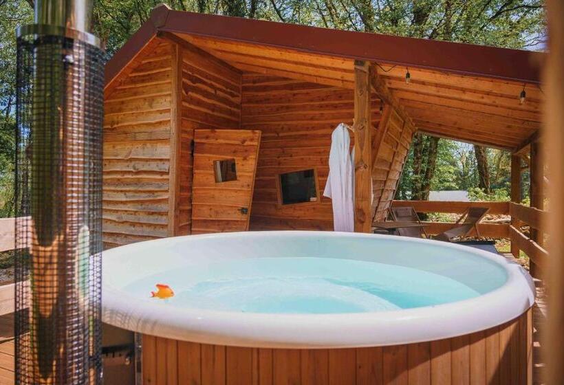 בקתת חדר, Les Cabanes Du Val De Loue   Hébergements Atypiques Tout Confort