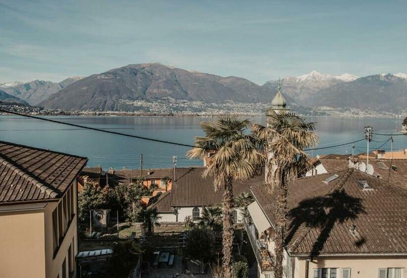 חדר סטנדרט נוף לאגם, Albergo Ristorante Al Portico