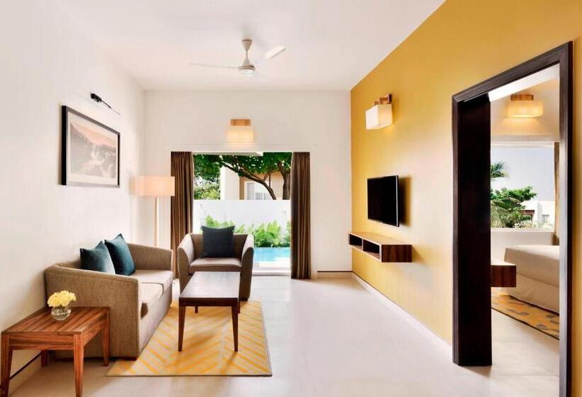 套房带泳池景, Four Points By Sheraton Mahabalipuram Resort & Convention Center