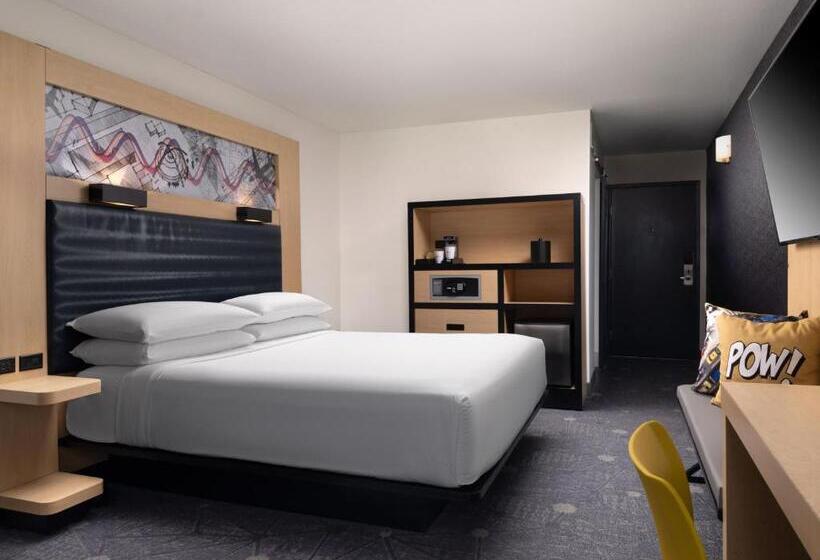 غرفة قياسية سرير كينج لذوى الإحتياجات الخاصة, Aloft El Segundo  Los Angeles Airport