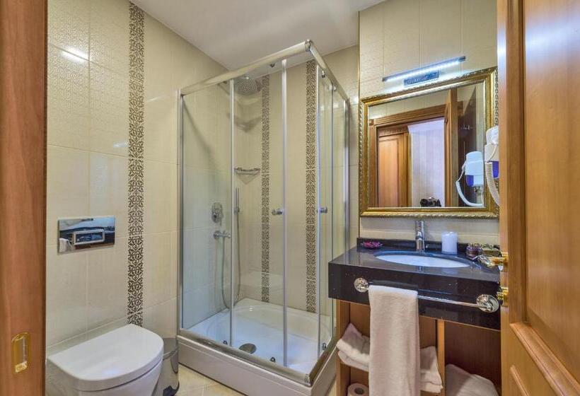 آپارتمان یک خوابه با دری مشترک که هال را جدا می کند., Aprilis Gold Hotel   Special Category