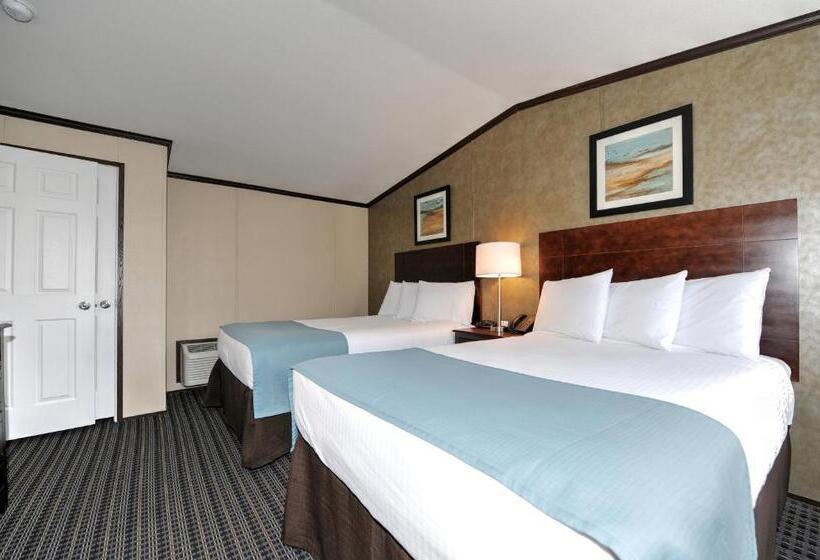 Номер Стандарт 2 Двуспальные Кровати, Instalodge Hotel And Suites Karnes City
