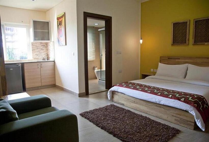 Люкс Кровать Кинг, Roots Apartment