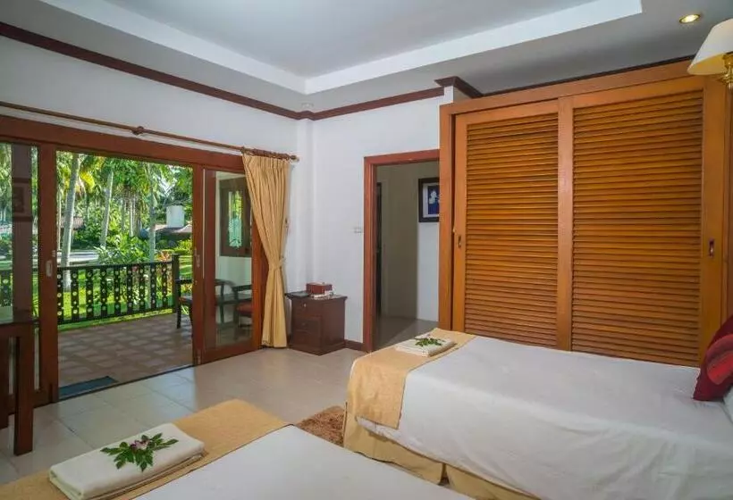 اتاق استاندارد با چشم‌انداز باغ, Am Samui Resort Taling Ngam