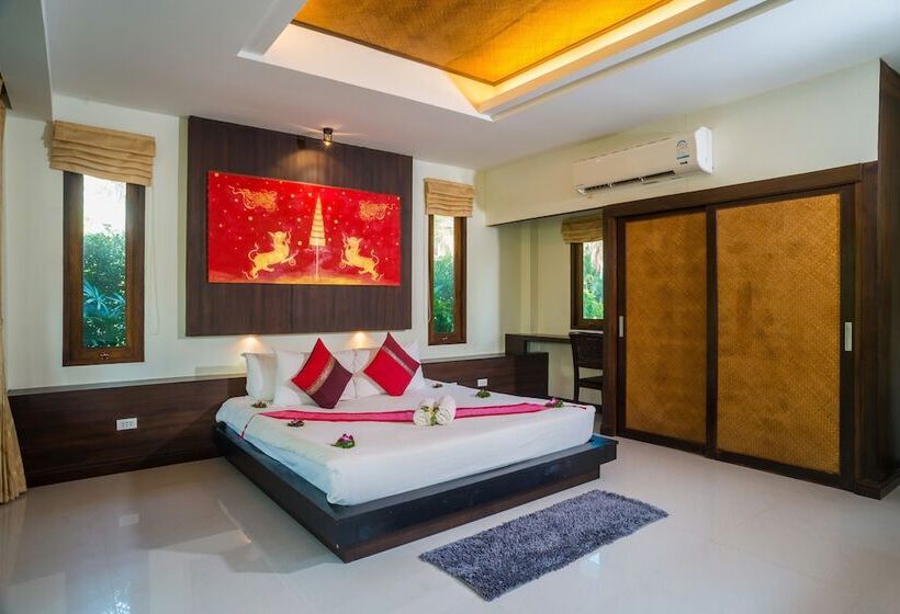 בית, חדר שינה 1, Am Samui Resort Taling Ngam