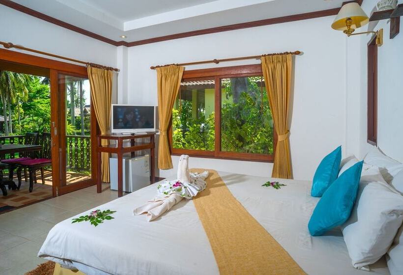 בית, חדר שינה 1, Am Samui Resort Taling Ngam