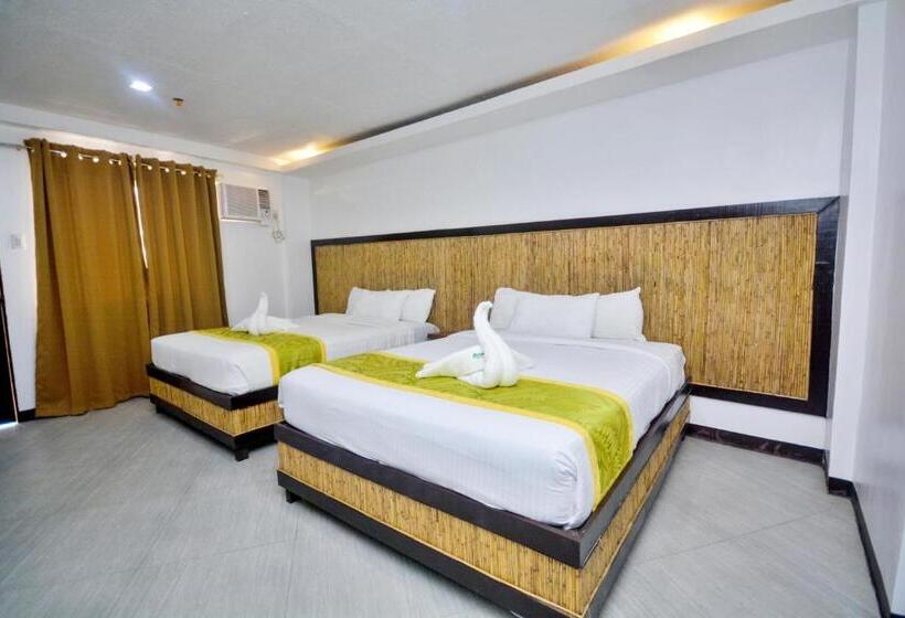 Quarto Quádruplo Estandar, Bamboo Beach Resort & Restaurant