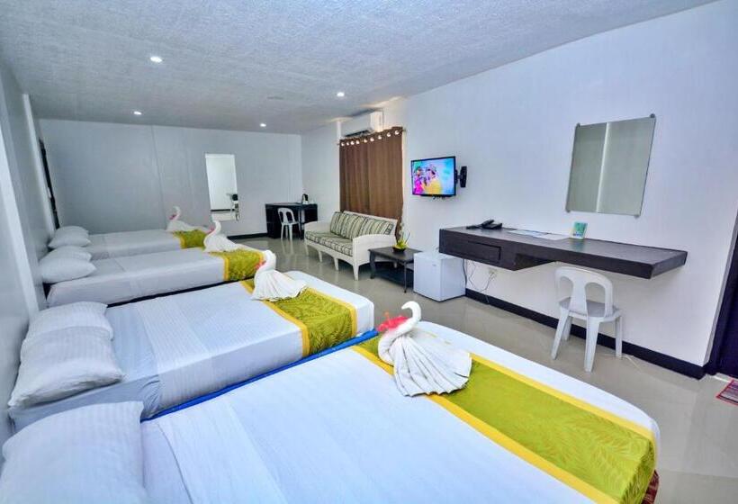 Quarto Familiar, Bamboo Beach Resort & Restaurant