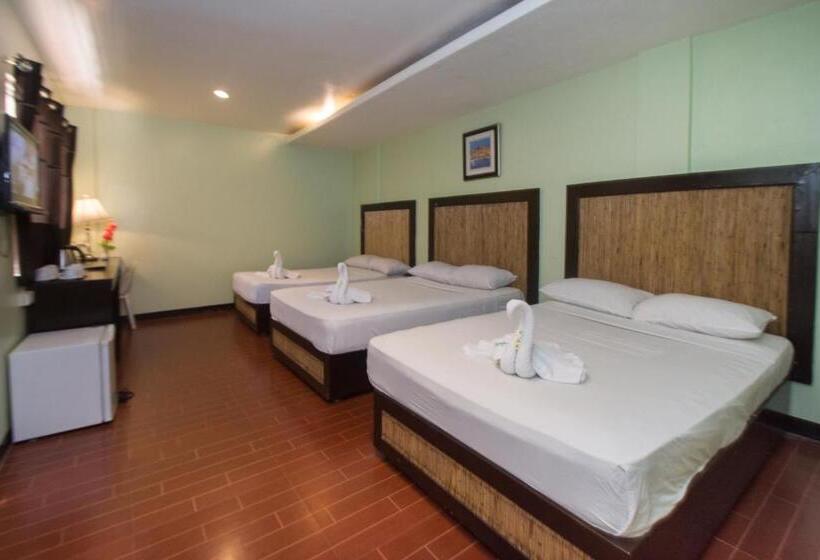 Quarto Familiar, Bamboo Beach Resort & Restaurant