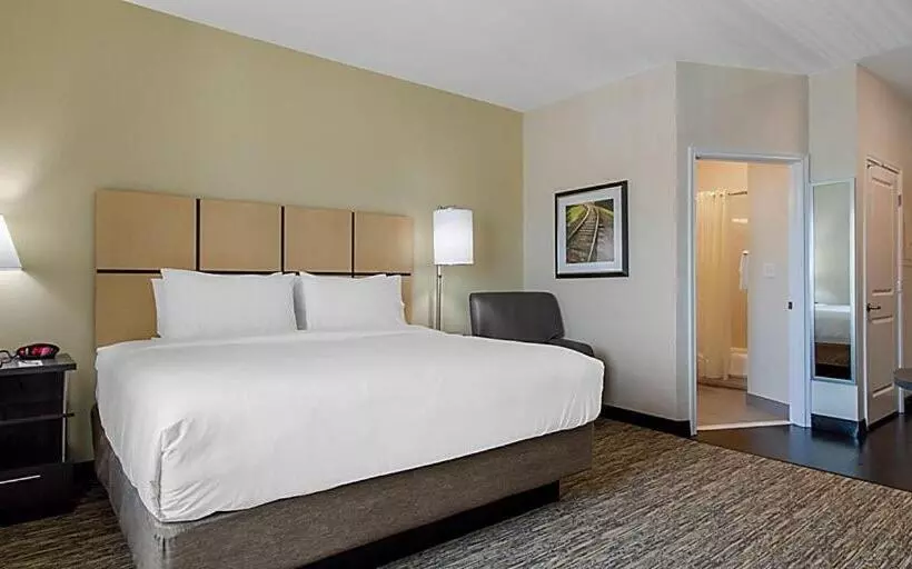 キングサイドベッドのスタンダードワンルーム, Candlewood Suites San Antonio Airport, An Ihg