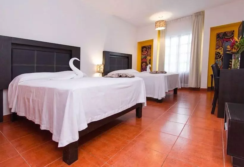 اتاق استاندارد با 2 تخت دوبل, Santa Cruz Huatulco