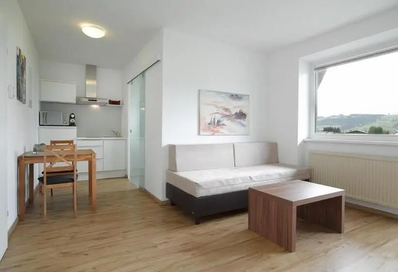 Huoneisto 1 Makuuhuone Parveke, Aparthotel Fürst