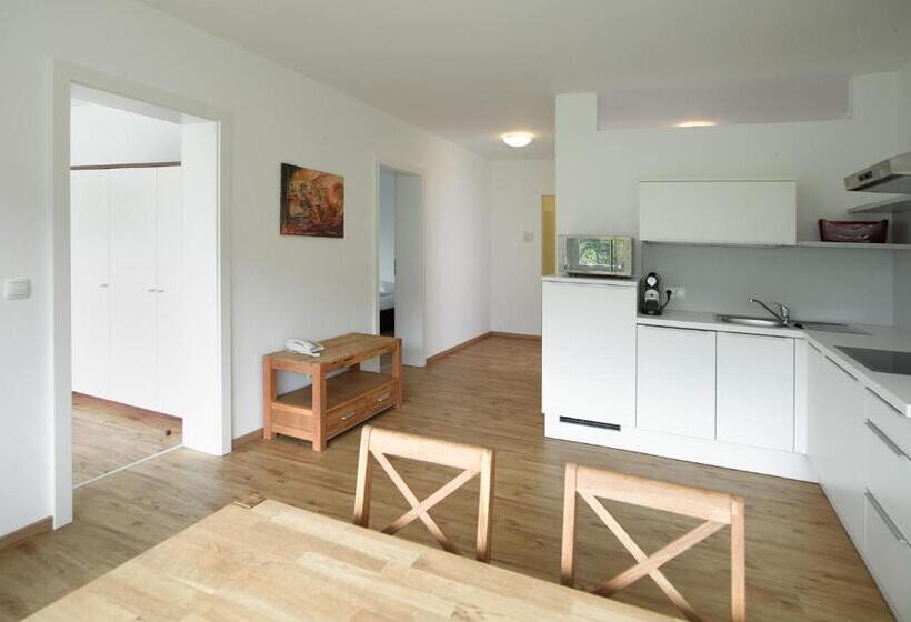 침실 2개 아파트, Aparthotel Fürst