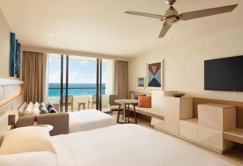 اتاق استاندارد با چشم‌انداز دریا, Hyatt Ziva Cancun